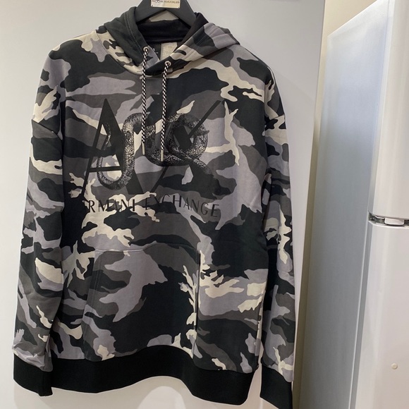 **NWT ** Armani Exchange men's sweatshirt L - Picture 4 of 14